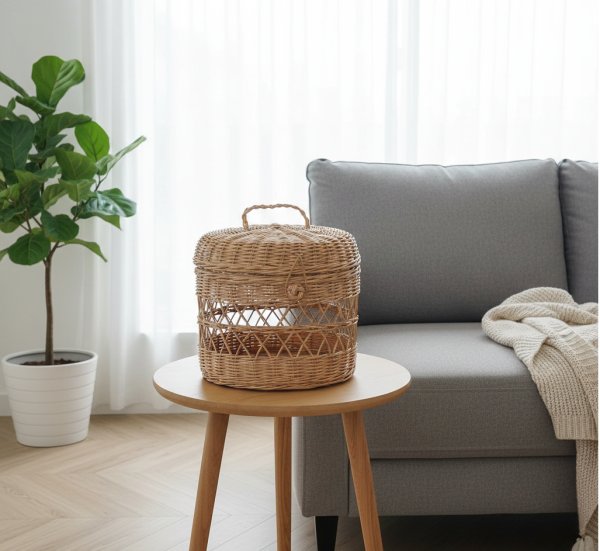 Eco Nest Covered Basket