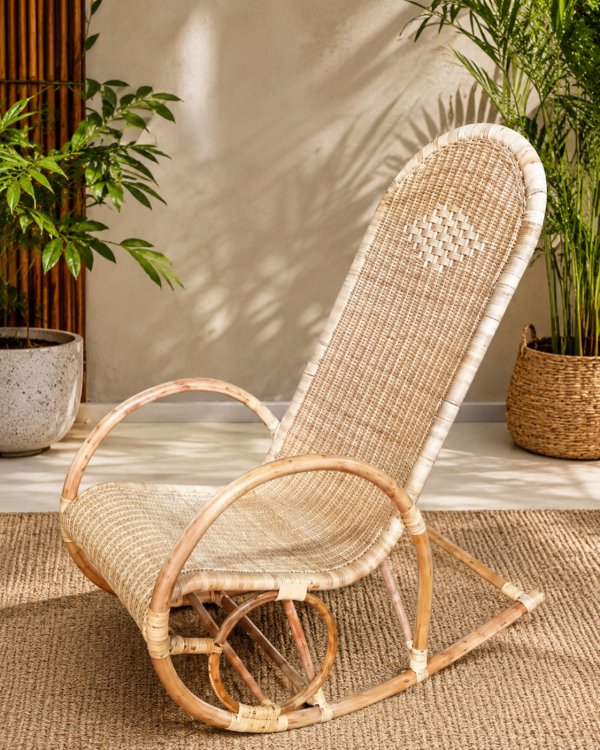 Cane Rocking Chair